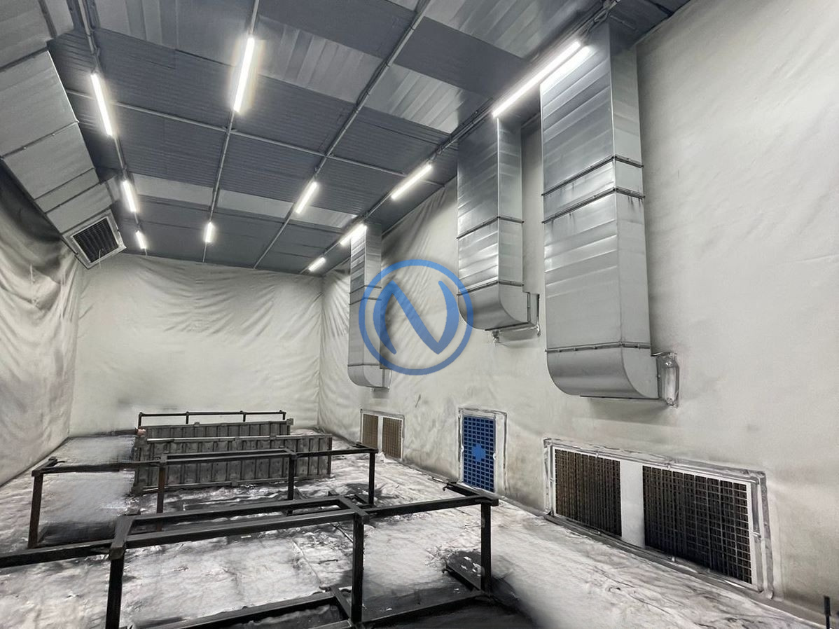 Запушена новая подготовительно-окрасочная камера "Novateck"
